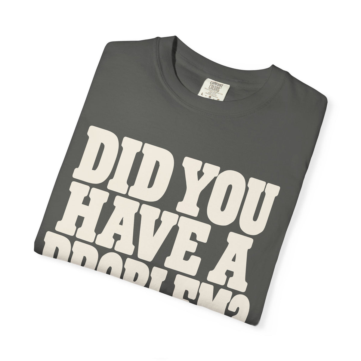 Did You Have a Problem? Tee