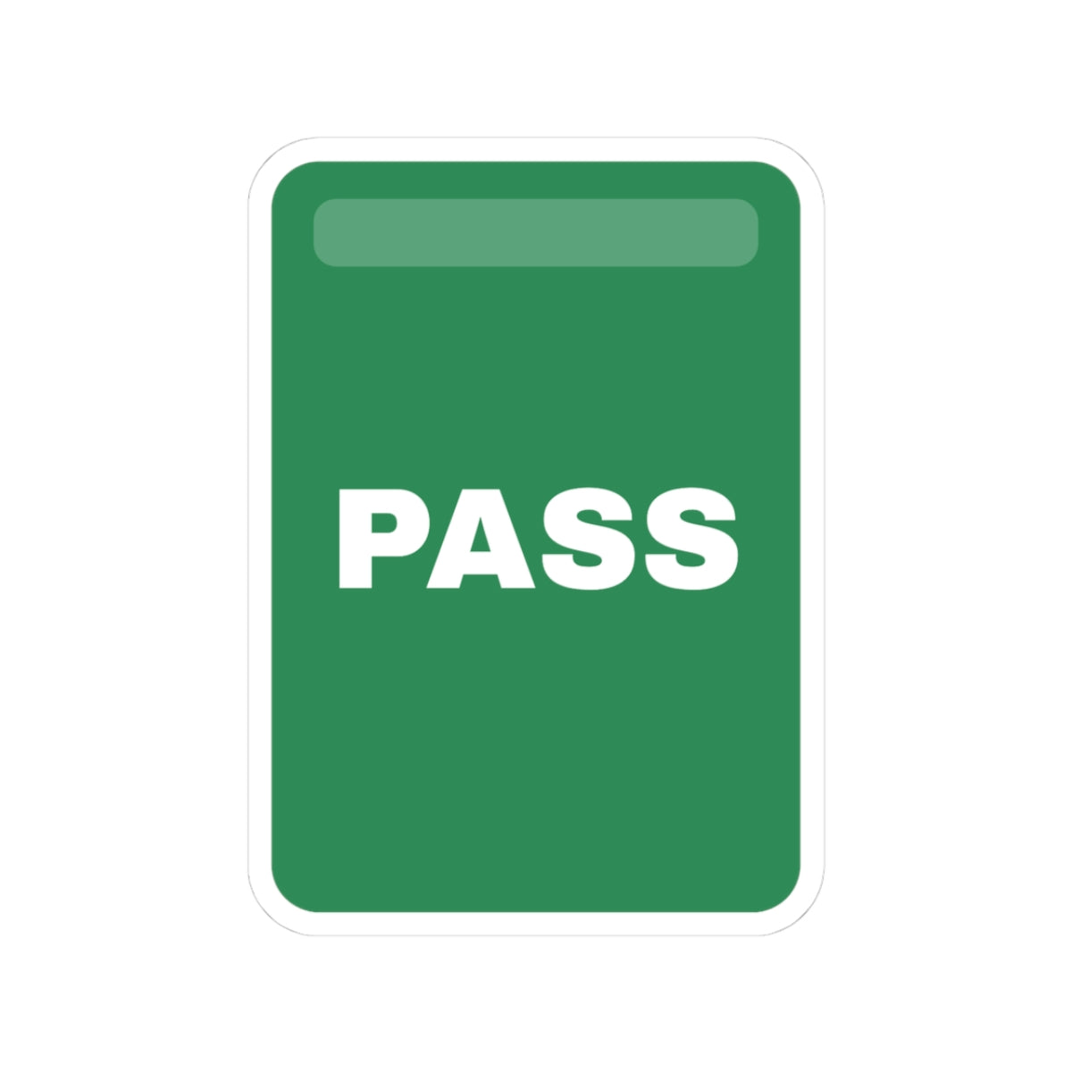 Bidding Card · Pass Sticker