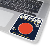 Blame Allocation Sticker