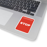 Bidding Card · Stop Sticker