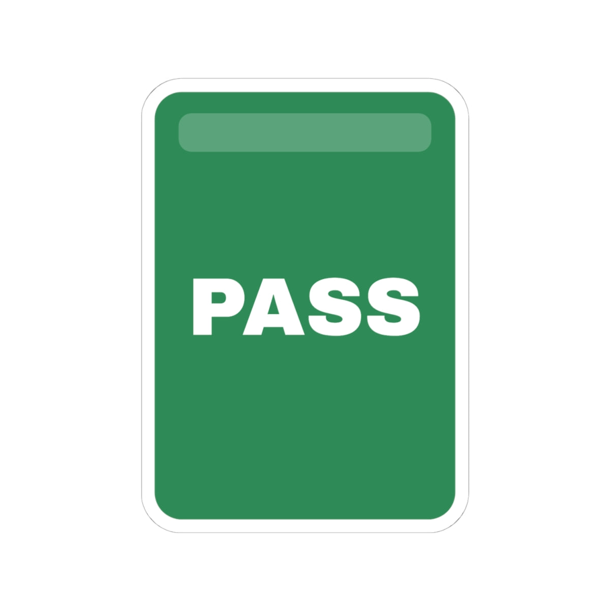 Bidding Card · Pass Sticker