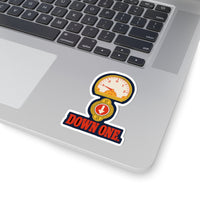 Down One. Sticker