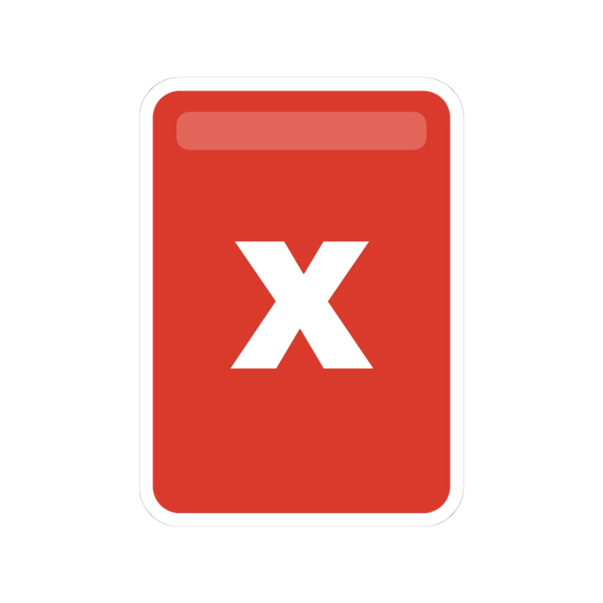 Bidding Card · Double (X) Sticker