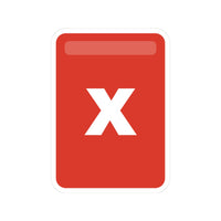 Bidding Card · Double (X) Sticker