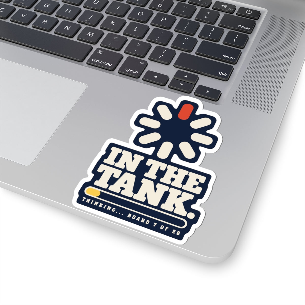 In the Tank · Loading Sticker