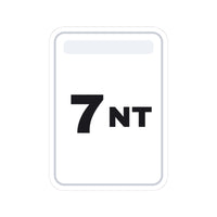 Bidding Card · 7NT Sticker