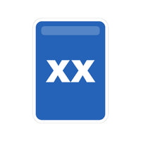 Bidding Card · Redouble (XX) Sticker