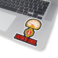 Down One. Sticker