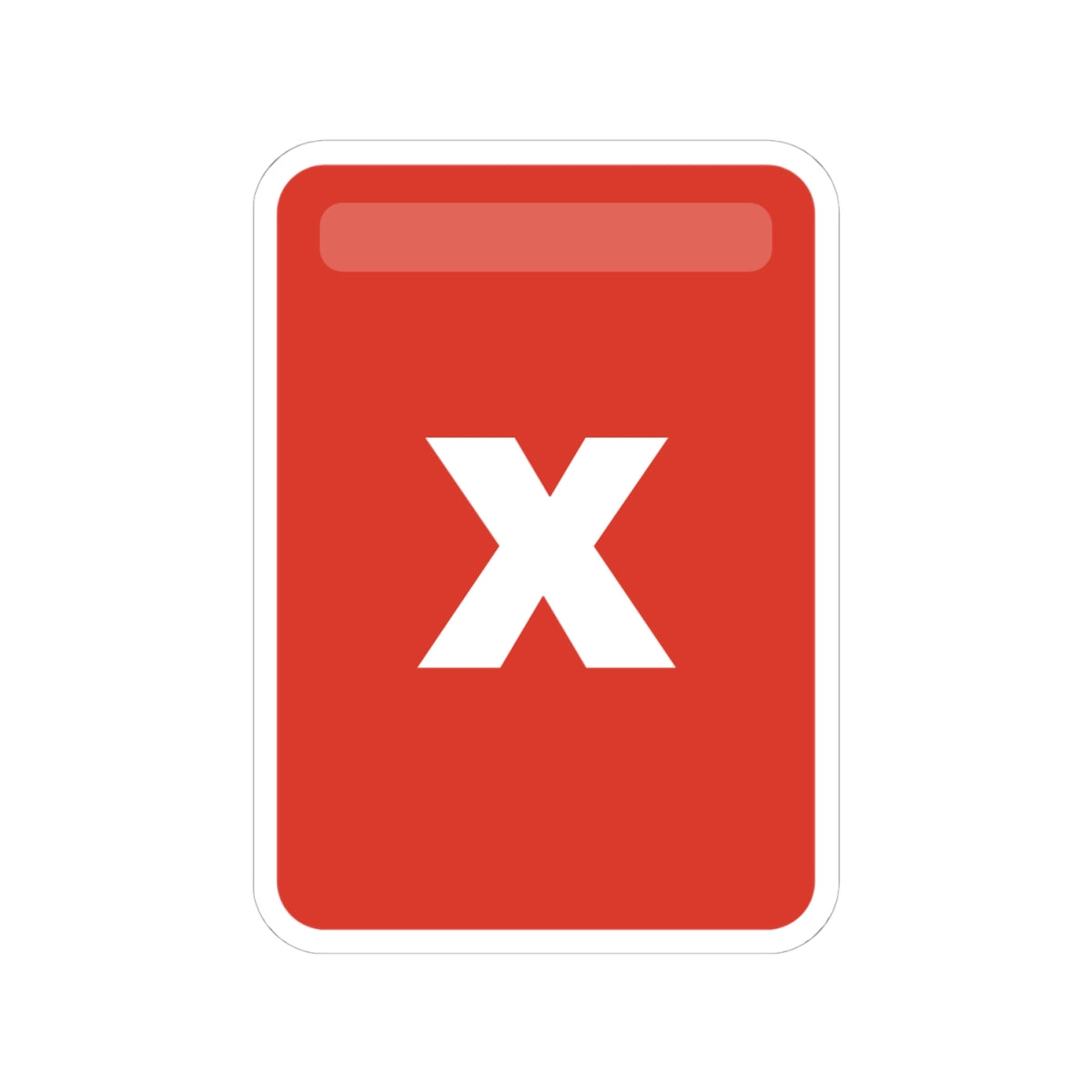 Bidding Card · Double (X) Sticker