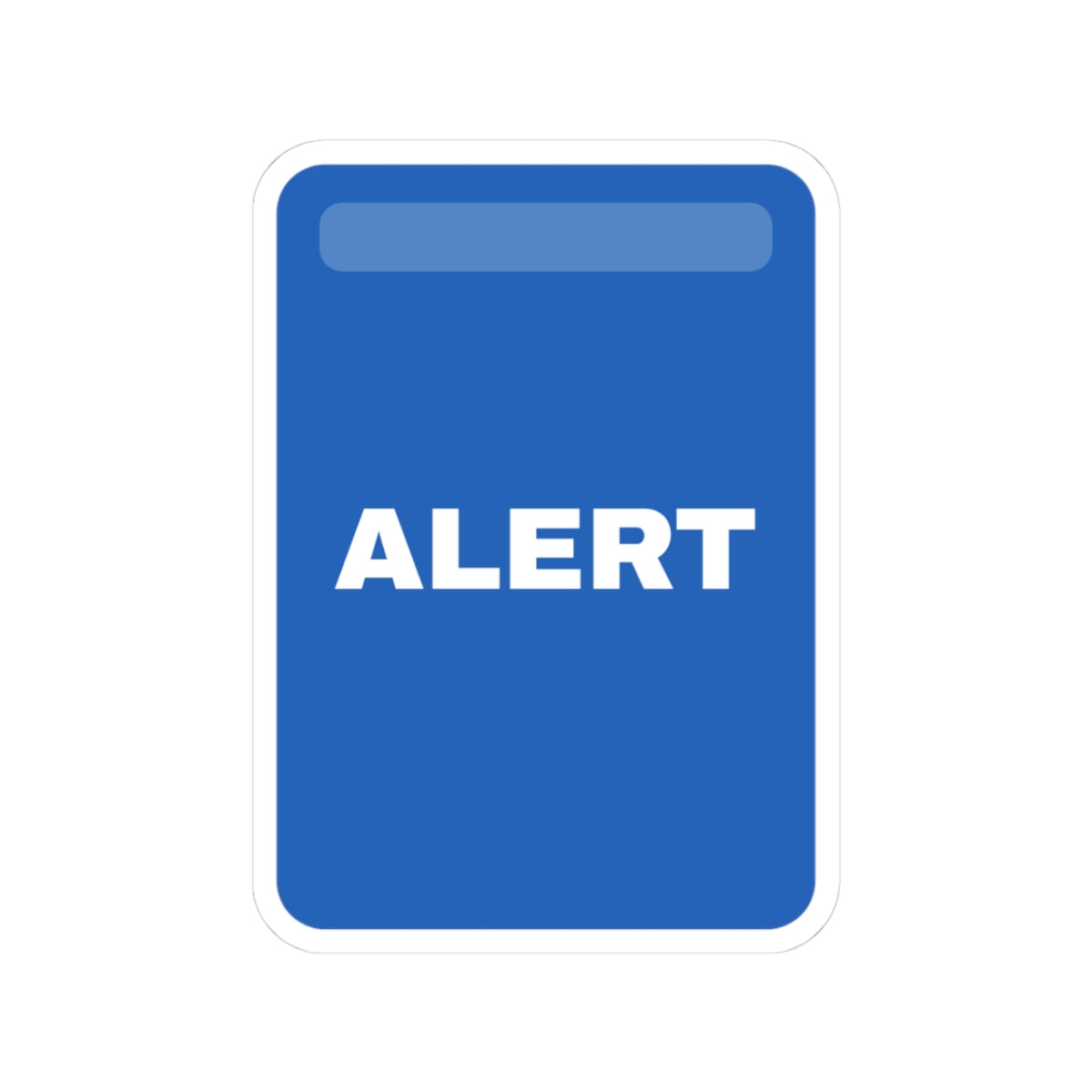 Bidding Card · Alert Sticker
